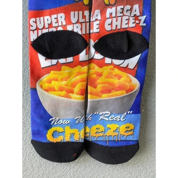 New Odd Sox Chee-Z-Mac Soft Cozy Fall Socks One Pair Fall/Winter Ready - Picture 2 of 4